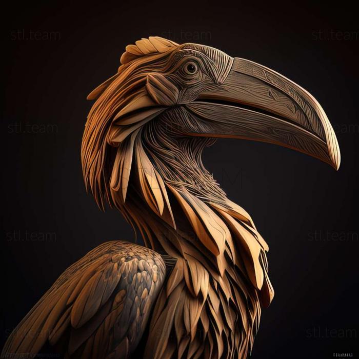 3D модель Pelecanus thagus (STL)